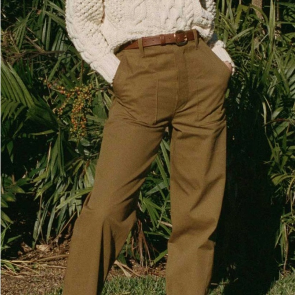 NWT Doen Walker Pants in Boscage Size 6